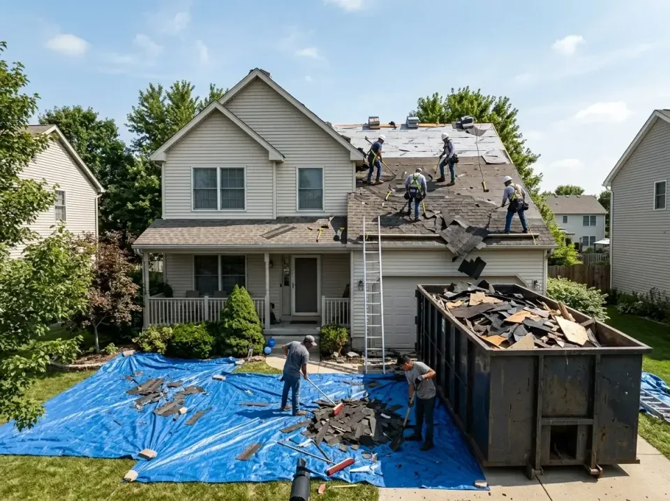 roof-replacement-debris-remova-004 — frequently asked questions, Cheapest Dumpster Rentals in Chino Hills, CA